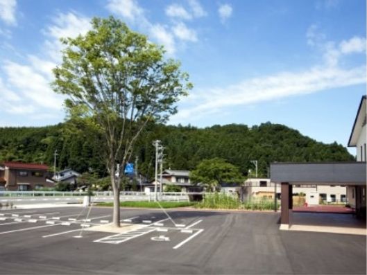 ポーチからの風景