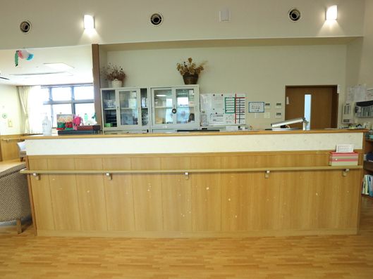 受付カウンター
