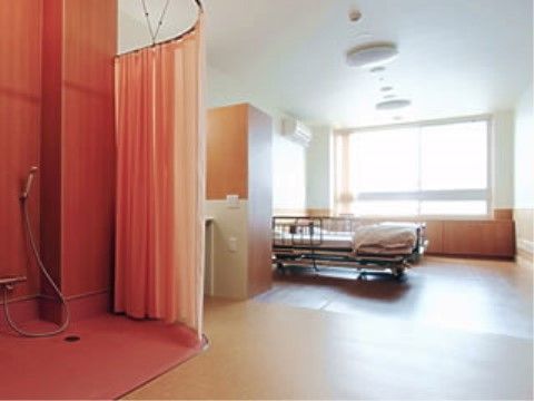 「サン・フラワー」の居室。2人部屋も完備しており、夫婦での暮らしも行える。