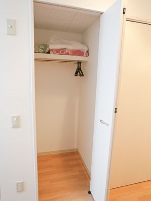 各部屋にクローゼット付