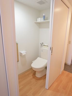 各居屋共通でトイレも完備