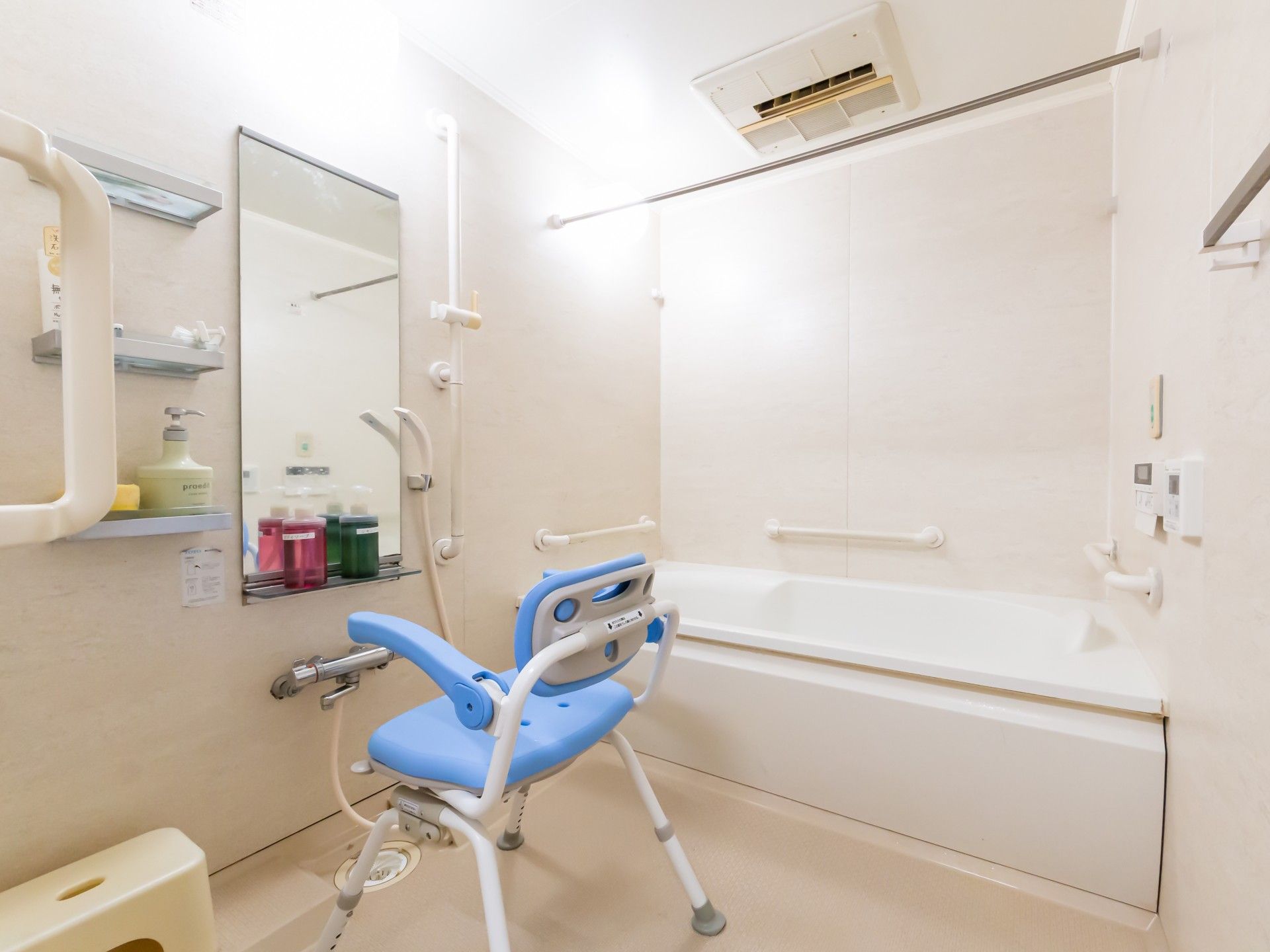 安全な入浴設備