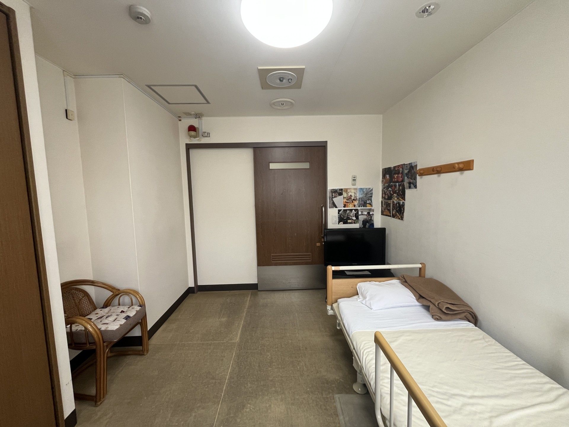 落ち着いた個室の様子