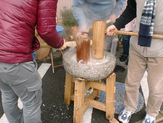 餅つき大会
