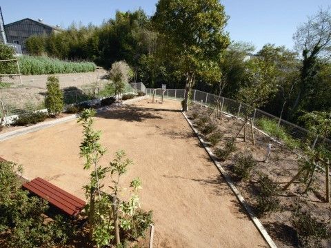 「しんえいの郷」の環境。自然豊かでリラックスできる。