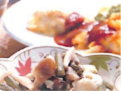 「わじろの郷」の食事。栄養価を考えて作られている。