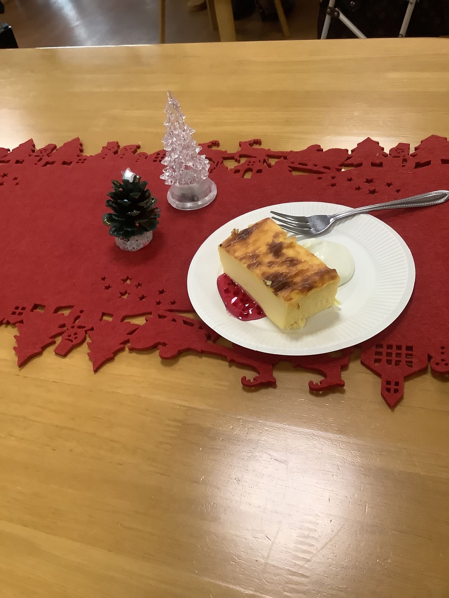 おやつと食卓の一部