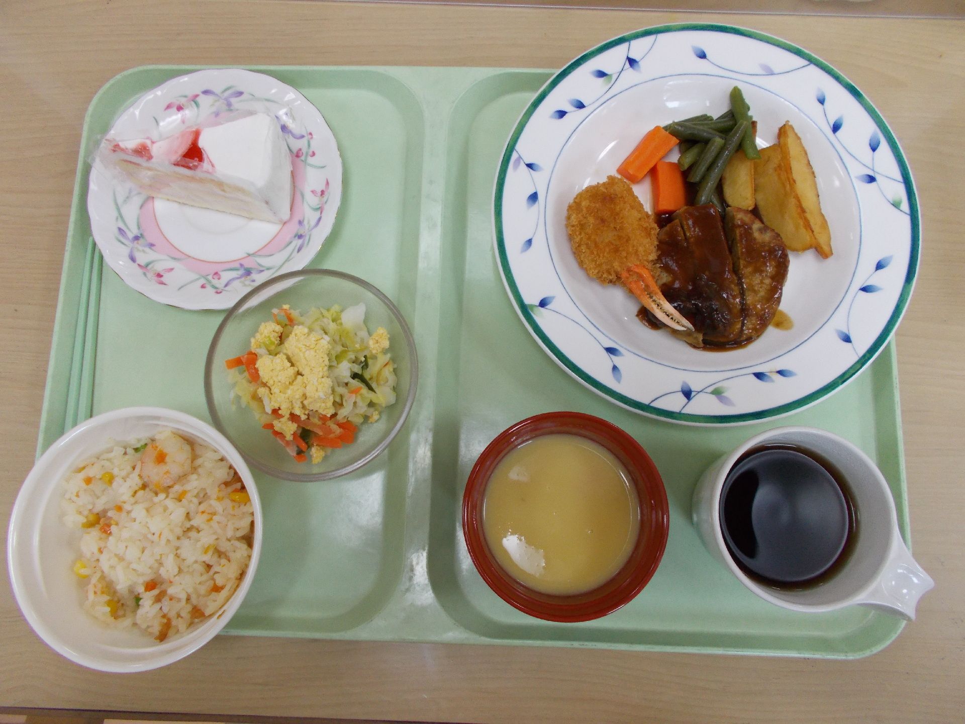栄養バランスの良いお料理。