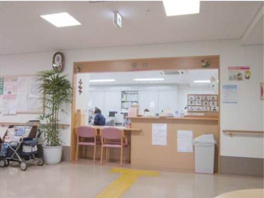 受付カウンター