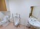 手すり付洗面トイレ施設