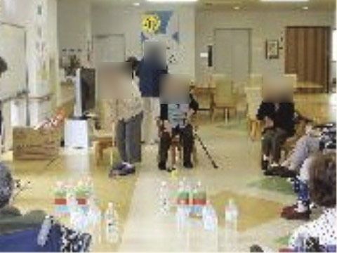 ライフステイいなつきの食堂。栄養バランスの整った美味しいお食事を毎日出来たてでご提供しております。