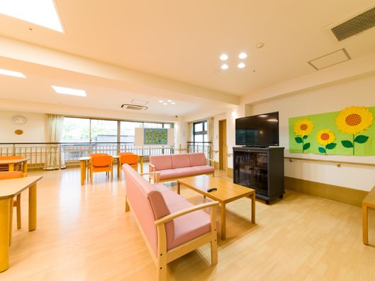 共有ルームのテレビ