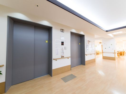 エレベーターエリア