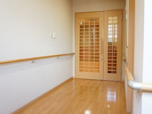 バリアフリーの通路