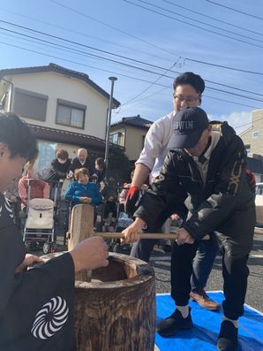 『餅つき大会』