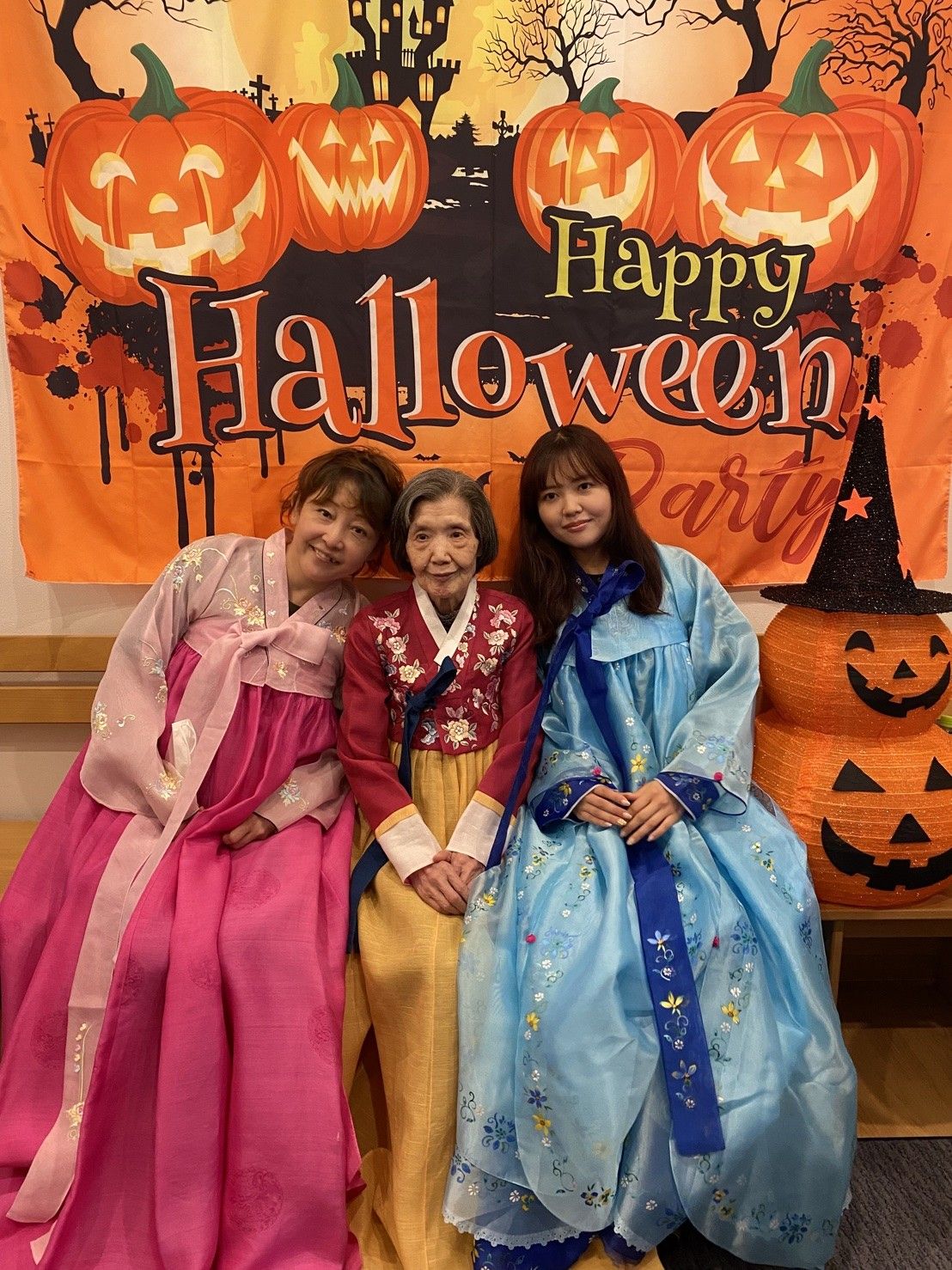 ハロウィンパーティの様子