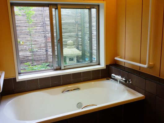 まるで温泉気分