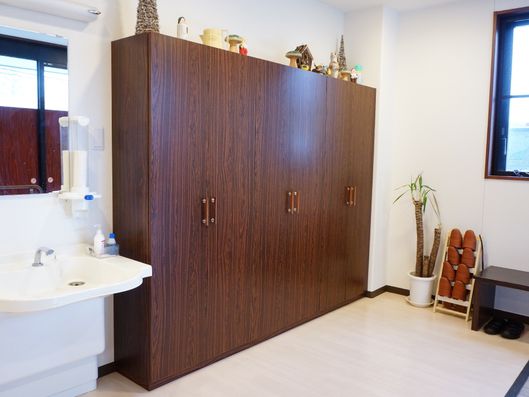 衛生管理の玄関