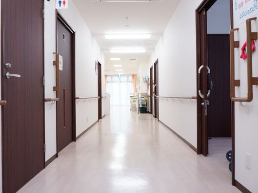 広い廊下