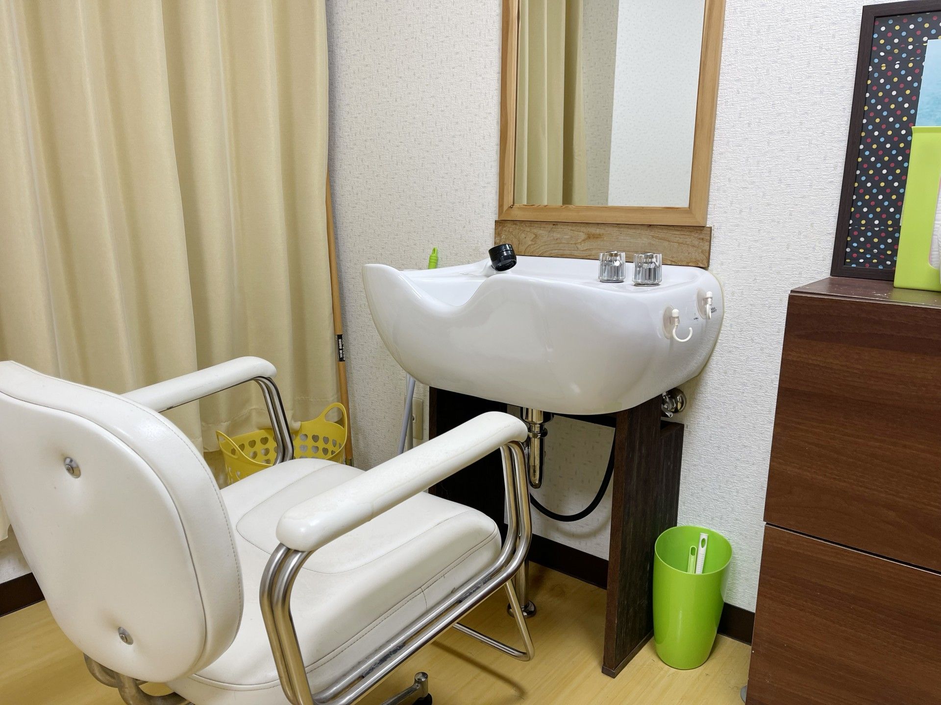 利用者の洗面所