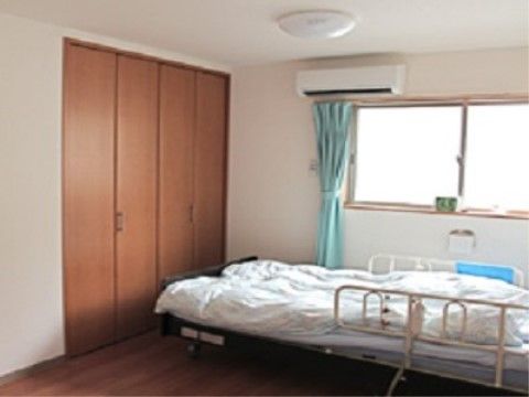 グループホーム花物語さがみ湖の居室。居室は全て完全個室制となっておりますので、毎日をご自宅のようにお過ごし出来ます。