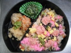彩り豊かな手作り弁当