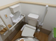 バリアフリー対応のトイレ設備