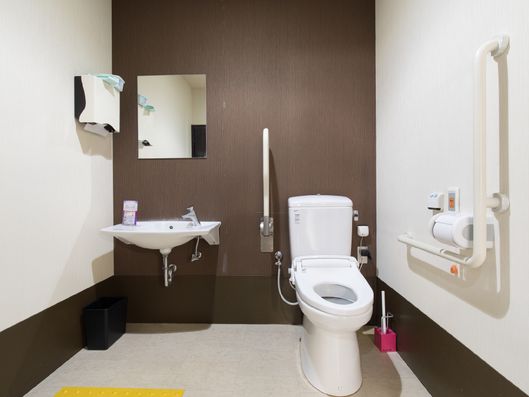 トイレはバリアフリー対応