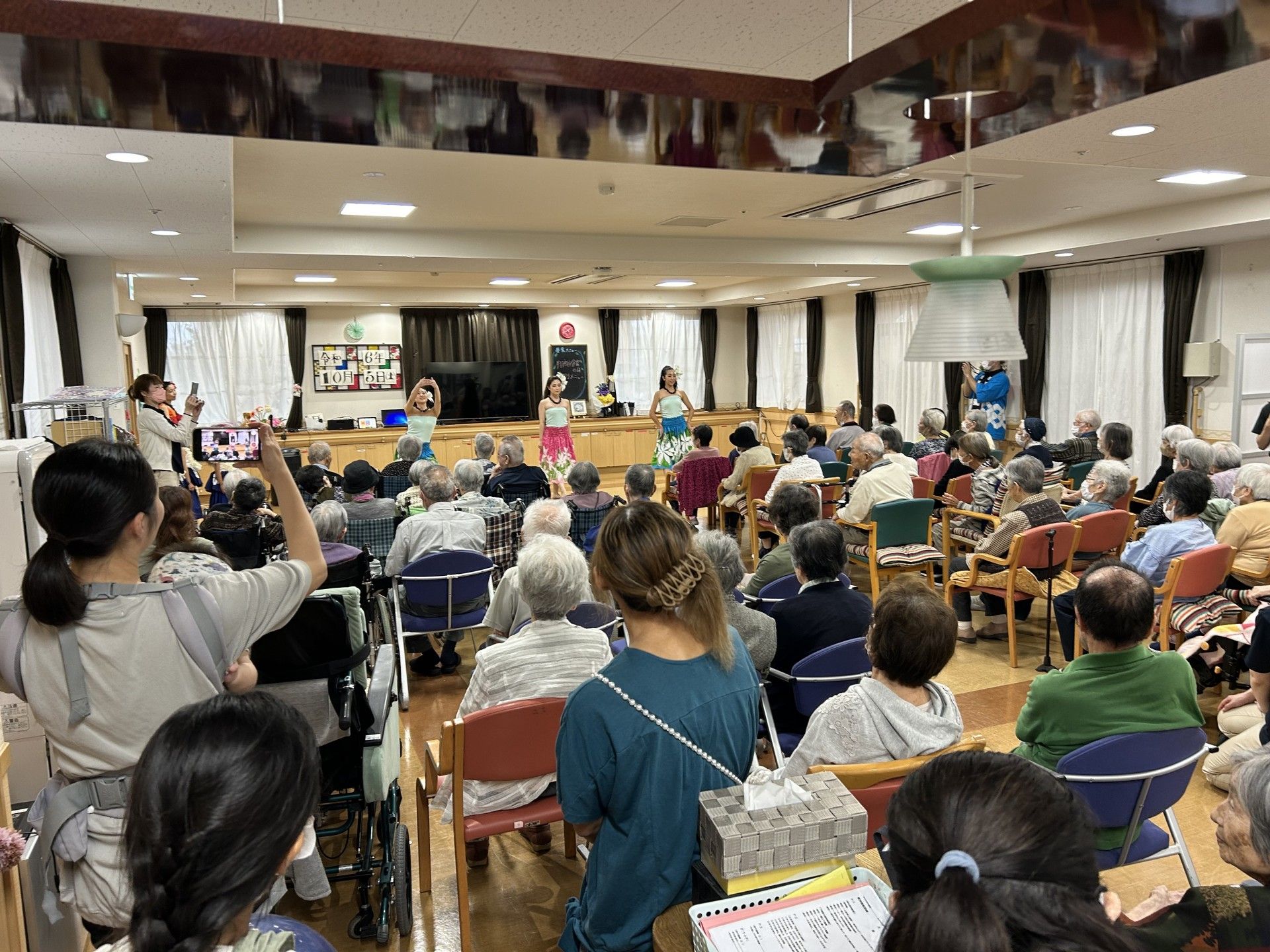 イベントを楽しむ集会室