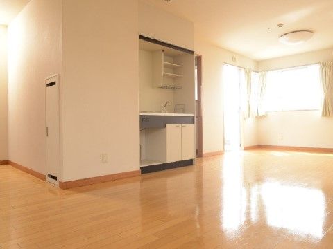 全室にバス・キッチン・トイレが完備されている広くて快適な居室