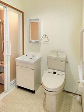 「ななつ星らいふ」のトイレ。清潔感のあるトイレは、快適に成すことが出来る。