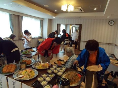 イベント時には、食のこだわりにも力を入れている。