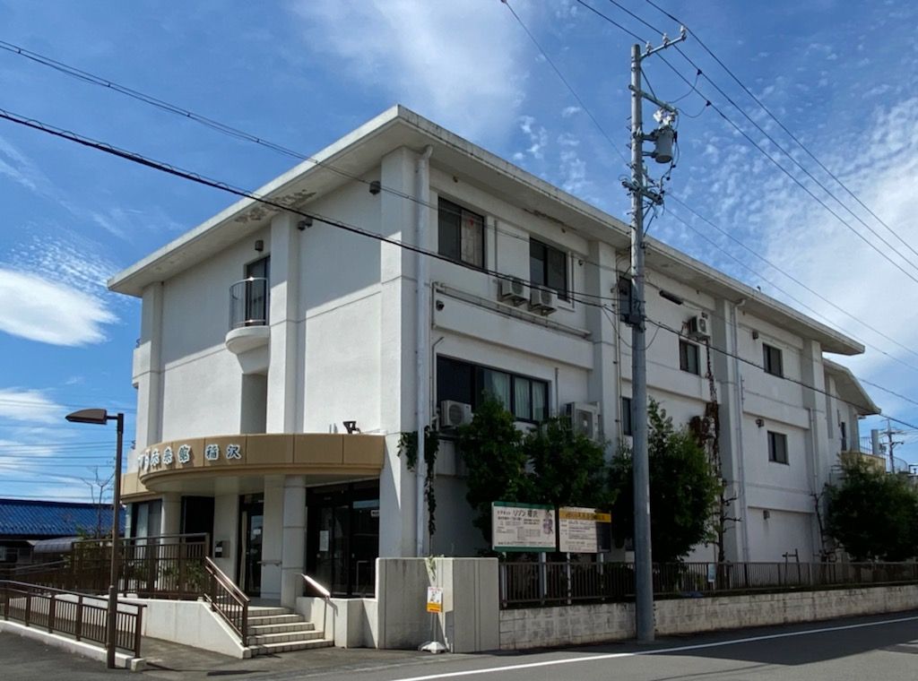 手すりのある玄関