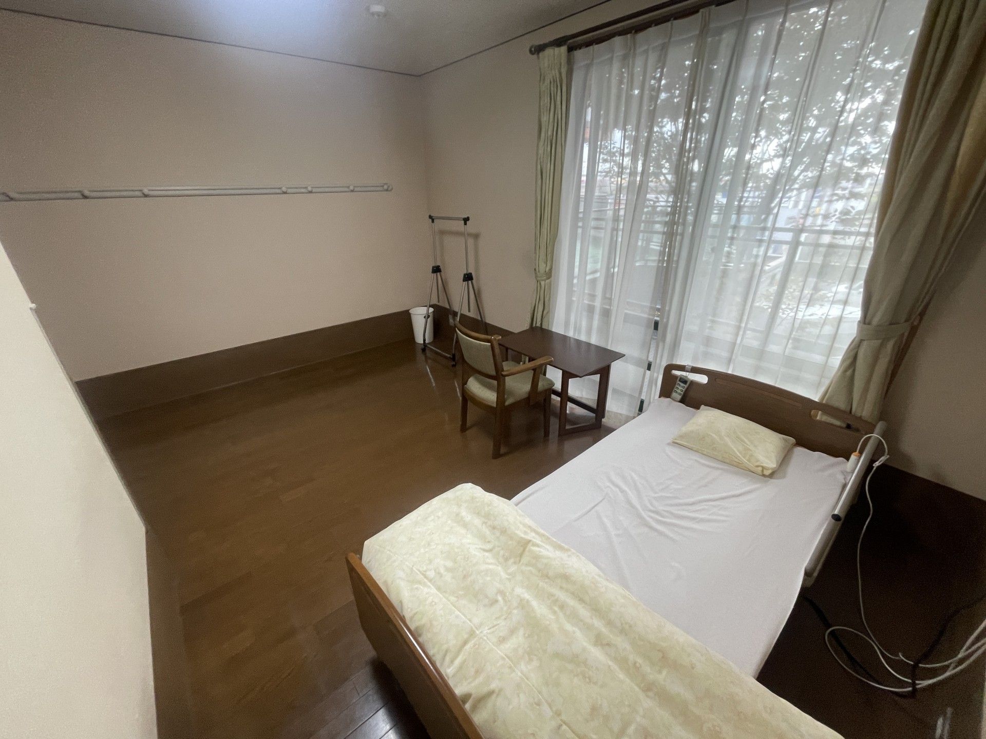 落ち着いた個室の一角