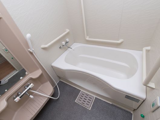 安心して使えるバスルーム