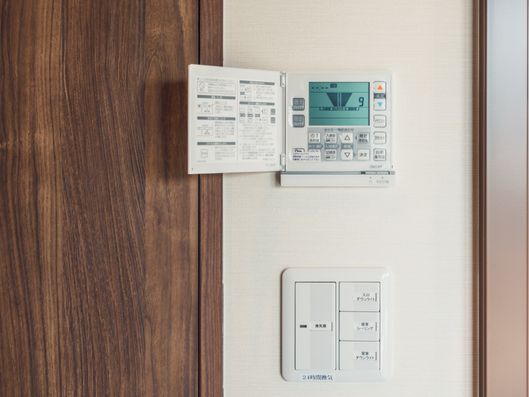 エアコン操作パネル