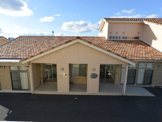 施設入り口俯瞰