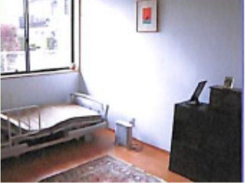 個室タイプの居室は、プライバシーも守られ、最もくつろげる空間だ。自宅のように、コーディネートも楽しめる。