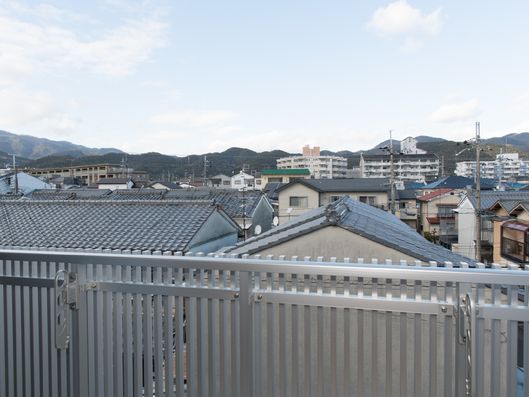 山の望める景色