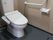 各居室についているトイレ内には手すりが設置されると共に、緊急呼び出ボタンがあり、緊急の際には24時間スタッフが対応。