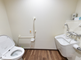 バリアフリーのトイレ設備