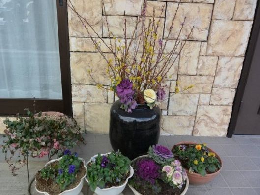 彩り豊かなお花