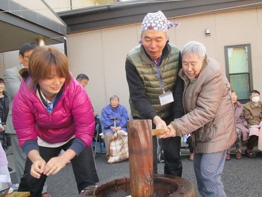 餅つき大会