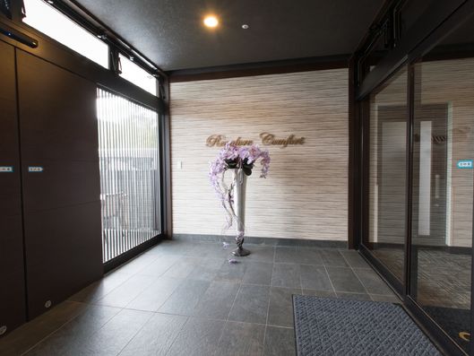 入り口の自動ドア