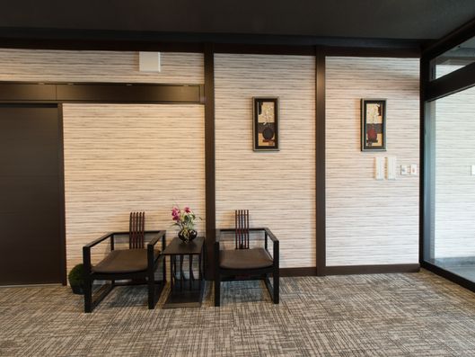 和をイメージした飾り