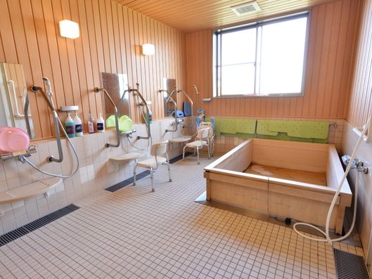 換気の良い浴室