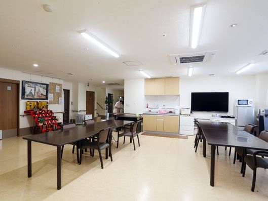 テレビやキッチンスペース