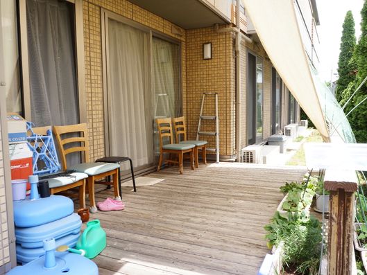 ウッドデッキ