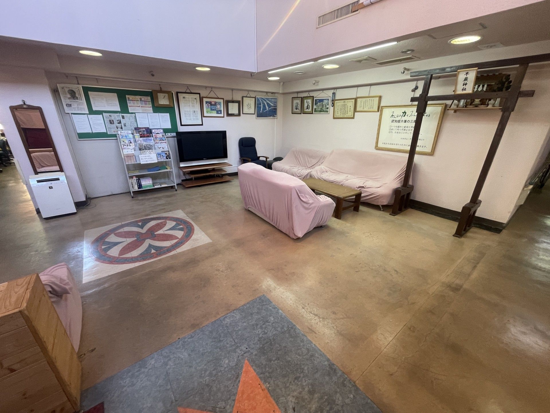 くつろぎのスペース