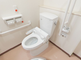 バリアフリーのトイレ設備